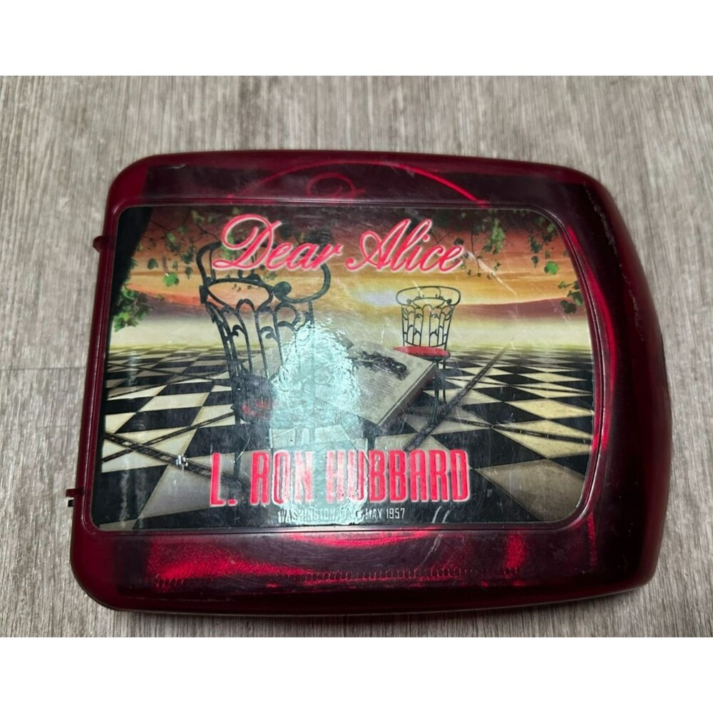 L. Ron Hubbard Dear Alice Washington DC May 1957 CD Lecture 1-8 Book & Case